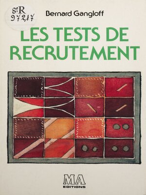 cover image of Les tests de recrutement